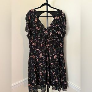 City Chic Floral Garden Party Dress